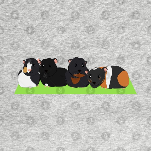 Animals - Guinea pig family by Aurealis
